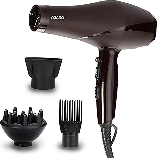 Sèche-cheveux professionnel agaro hd-1120 2000w avec moteur ac concentrateur diffuseur peigne air chaud et froid. DIAYTAR COTE D'IVOIRE se distingue par son service client de haute qualité, répondant aux besoins et aux préoccupations des clients de manière efficace. La boutique propose également des conseils d'achat et des recommandations personnalisées pour aider les clients à trouver les produits qui leur conviennent le mieux. La livraison est rapide et fiable.