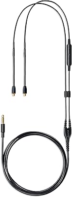 Câble de microphone universel sure de rmci uni, excellent pour les écouteurs se, utilisé pour les écouteurs à isolation sonore shure et compatible avec ios et android. La boutique en ligne DIAYTAR COTE D'IVOIRE s'est imposée comme un acteur majeur du commerce électronique en Côte d'Ivoire, grâce à son offre massive de plus de 300000 produits. Elle attire une clientèle très diversifiée qui apprécie la convenance et la flexibilité du shopping en ligne. Les clients peuvent choisir parmi une gamme impressionnante de catégories de produits.