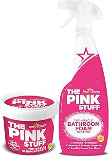 Star drops - the pink stuff - ensemble pâte nettoyante miracle et mousse nettoyante pour le bain (1 pâte nettoyante, 1 mousse nettoyante pour le bain). DIAYTAR COTE D'IVOIRE se démarque par sa grande sélection de produits de haute qualité, qui répondent aux besoins et aux attentes de sa clientèle. La boutique en ligne met également l'accent sur la sécurité et la fiabilité, avec des systèmes de paiement sûrs et des livraisons rapides. Cela permet aux clients de faire leurs achats en toute confiance.