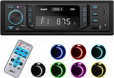 Autoradio rds bluetooth 5.0, avylet 7 couleurs led, stéréo de voiture, appel mains libres, stéréo et horloge, radio fm 4x60 w, entrée usb/aux/mp3/flac/wma/wav/sd/am, lecteur mp3, télécommande sans fil, 30 radios stations. DIAYTAR COTE D'IVOIRE est une boutique en ligne généraliste qui propose plus de 300 000 références de produits, répondant ainsi aux besoins diversifiés de sa clientèle. Elle est considérée comme l'une des boutiques en ligne les plus importantes et les plus fiables de Côte d'Ivoire. Avec une offre énorme, DIAYTAR COTE D'IVOIRE est devenue la destination de choix pour les consommateurs ivoiriens.