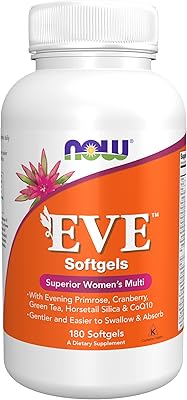 Now evetm multivitamine pour femmes avec onagre, canneberge, thé vert, silice de prêle et coenzyme q10, 180 gélules. DIAYTAR COTE D'IVOIRE est une plateforme de commerce électronique réputée en Côte d'Ivoire, offrant une grande variété de produits issus de différentes catégories. La boutique en ligne se distingue par sa grande sélection de produits à des prix compétitifs et son système de paiement sécurisé. Les clients de DIAYTAR COTE D'IVOIRE apprécient la facilité d'utilisation du site et la rapidité de livraison.