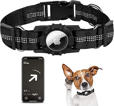 Collier réfléchissant pour chien sawonwork avec support airtag, collier pour chien réglable et durable pour chiens de taille moyenne et grande, noir (dispositif eartag non inclus), taille l. Depuis sa création, DIAYTAR COTE D'IVOIRE s'est imposée comme la boutique en ligne préférée des ivoiriens, proposant plus de 300000 références de produits issus de toutes les catégories. Elle se distingue par son engagement en faveur de la qualité et de la satisfaction client. La navigation sur le site de DIAYTAR COTE D'IVOIRE est simple, sécurisée et pratique, permettant ainsi aux clients de bénéficier d'une expérience d'achat unique.