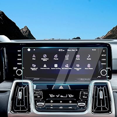 Sze protecteur d'écran adapté pour kia sorento mq4 2021 2022 10,25 pouces, protecteur