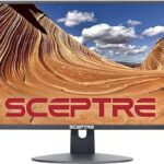 Moniteur led professionnel fin skepter 24 pouces, 75 hz, 1080p, 2 haut-parleurs hdmi