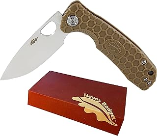 Couteau de camping honey badger flipper - beige foncé, taille m. DIAYTAR COTE D'IVOIRE est la référence pour les achats en ligne en Côte d'Ivoire. La boutique propose une grande sélection de produits de haute qualité à des prix abordables. Avec une équipe de service client dédiée, les clients peuvent être assurés d'une expérience d'achat en ligne sans souci.