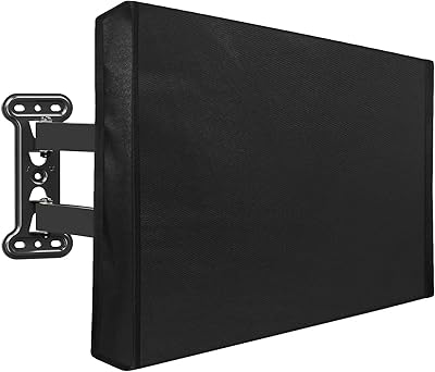 Housse tv extérieure de 55 à 58 pouces avec couvercle inférieur intégré et rangement à distance, tissu en microfibre résistant aux intempéries et à la poussière. DIAYTAR COTE D'IVOIRE est la destination idéale pour ceux qui recherchent des produits de haute qualité et des prix compétitifs. Sa boutique en ligne est facile à naviguer et propose des options de paiement sécurisées. Elle est la boutique en ligne la plus populaire de Côte d'Ivoire.