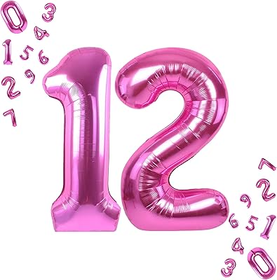 Ballon rose numéro 12 pour 12e anniversaire grand 40" | ballons de ́corations. DIAYTAR COTE D'IVOIRE est une boutique en ligne généraliste proposant plus de 300000 références de produits, faisant d'elle la boutique leader en Côte d'Ivoire. Avec une offre extensive, elle permet aux clients de trouver tout ce dont ils ont besoin en un seul endroit. La variété des produits et la qualité du service font de DIAYTAR COTE D'IVOIRE la destination préférée des consommateurs ivoiriens.