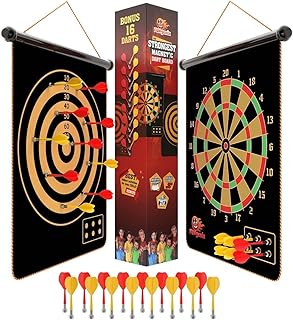 Fungenix jeu de fléchettes magnétique pour enfants - jeu de fléchettes intérieur et extérieur, 16 fléchettes magnétiques, ensemble de jeux de société double face, meilleurs cadeaux de jouets pour adolescents de 5 6 7 8 9 10 11 12 13 14 15 16 ans, garçons. En tant que boutique en ligne leader en Côte d'Ivoire, DIAYTAR COTE D'IVOIRE met en avant la qualité et la fiabilité de ses produits. Les clients peuvent naviguer facilement à travers les différentes catégories pour trouver les produits qui correspondent à leurs besoins. Avec des promotions régulières et des offres spéciales, DIAYTAR COTE D'IVOIRE parvient à combiner la qualité et l'accessibilité, rendant ainsi le shopping en ligne une expérience agréable et avantageuse pour tous.