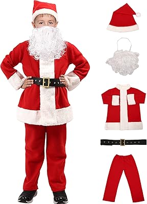 Costume de père noël en flanelle de luxe, ensemble complet de déguisements de noël pour garçons. DIAYTAR COTE D'IVOIRE est une boutique en ligne généraliste qui propose plus de 300000 références de produits. Elle est devenue la boutique leader en Cote d'Ivoire, offrant une large gamme de produits pour répondre aux besoins de ses clients. Avec une telle offre, DIAYTAR COTE D'IVOIRE est devenue incontournable pour les ivoiriens.