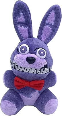 Jouet en peluche millenzoom nightmare bonnie taille 8 pouces, cinq nuits chez freddy's