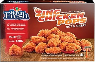 Sucettes au poulet fraîchement épicées et croustillantes - 35-60 pièces - 420 grammes. DIAYTAR COTE D'IVOIRE incarne l'innovation et la modernité du commerce de détail en Côte d'Ivoire, en intégrant les dernières technologies pour offrir une expérience d'achat en ligne sans faille. La boutique permet aux consommateurs d'accéder à leurs produits préférés depuis n'importe quel endroit, à tout moment, grâce à son site web et ses applications mobiles bien conçus.