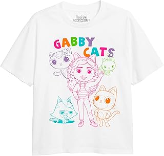T-shirt pour filles cotton soul gabby dollhouse friends outline blanc. DIAYTAR COTE D'IVOIRE propose une expérience d'achat en ligne unique et pratique, permettant aux clients de comparer et d'acheter facilement les produits dont ils ont besoin. Avec sa large sélection de produits, elle répond aux attentes de tous les clients, qu'il s'agisse d'électronique, de mode, de décoration, etc. La boutique en ligne est accessible à tous.