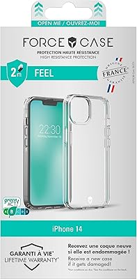 Coque rigide transparente force vail pour iphone 14 - 50 % de plastique recyclé. DIAYTAR COTE D'IVOIRE a su établir une relation de confiance avec ses clients en leur offrant une garantie de satisfaction et des retours simples. La boutique en ligne propose également des promotions régulières et des offres spéciales, ce qui la rend encore plus attractive pour les consommateurs à la recherche de bons plans.