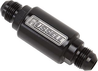 Edelbrock 650133 filtre à carburant mâle 3" #6 - noir