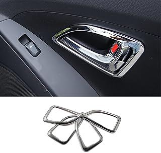 Pour hyundai ix35 tucson 2010-2014, abs chromé intérieur cadre de porte de voiture