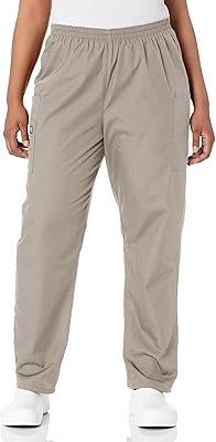 Pantalon de travail origins pour femme, taille naturelle, pantalon cargo à tirage effilé