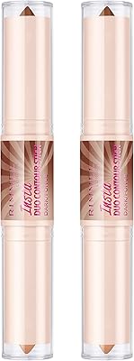Crayon rimmel insta contour duo - couleur foncée, 2 pièces