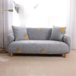 Mofish housse de canapé hautement extensible - housse de canapé imprimée en forme