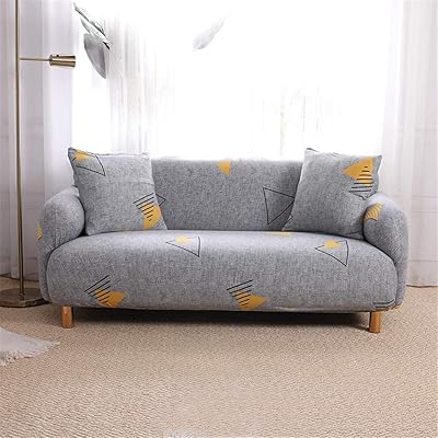 Mofish housse de canapé hautement extensible - housse de canapé imprimée en forme
