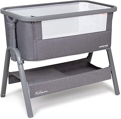 Lit de chevet pour bébé peprod, berceau de chevet portable à hauteur réglable