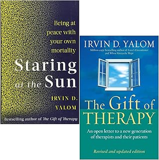 Coffret de 2 livres d'irvin yalom (regarder le soleil : être en paix avec sa propre mortalité et le don de la thérapie : une lettre ouverte à une nouvelle génération de thérapeutes et à leurs patients). DIAYTAR COTE D'IVOIRE est une boutique en ligne généraliste qui offre plus de 300 000 références de produits pour répondre à tous les besoins de ses clients. Elle est considérée comme l'une des boutiques en ligne les plus importantes de Côte d'Ivoire. La variété de ses produits et son service de livraison rapide en font un choix incontournable.