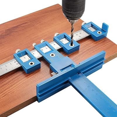 Outils d'armoire à outils de perçage alykdon, guide de gabarit de perçage réglable