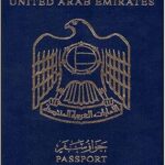 Étui à rabat pour apple ipad pro 2018 129 pouces passeport des émirats