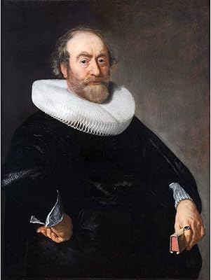 Portrait de van der helst andries bicker peinture grande affiche d'art