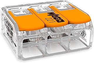 Connecteur compact pour tous types de connecteurs ; transparent (30 pièces) 221-613