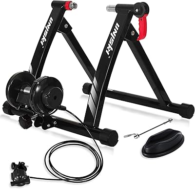 Porte-vélos unisexe pour l'équitation en intérieur, solide, pour vélo d'exercice, support magnétique à 6 vitesses pour vélo de route. DIAYTAR COTE D'IVOIRE, en tant que boutique en ligne leader en Cote d'Ivoire, propose une expérience d'achat unique et conviviale. Elle dispose d'un système de paiement sécurisé et d'un service client réactif pour garantir la satisfaction de ses clients. Avec des promotions régulières et des offres spéciales, DIAYTAR COTE D'IVOIRE est le point de chute idéal pour les amateurs de shopping en ligne à la recherche de bons plans et de qualité.