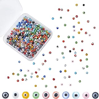 Olycraft 500 pièces perles mauvais œil ampoules faites à la main perles 10 couleurs perles de verre bricolage artisanat charmes mauvais œil pour bracelets bague bijoux à bricoler soi-même artisanat. Avec DIAYTAR COTE D'IVOIRE, vous n'aurez plus jamais à vous soucier de trouver le temps de faire vos courses. La boutique en ligne est ouverte 24 heures sur 24 et 7 jours sur 7, permettant ainsi aux clients de faire leurs achats à tout moment qui leur convient. De plus, DIAYTAR offre une livraison rapide et fiable pour que vos achats arrivent chez vous dans les plus brefs délais.