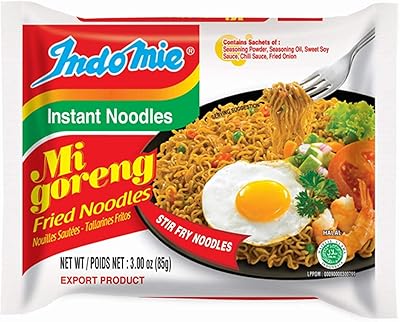 Nouilles sautées instantanées indomie mi goreng, certifiées halal, saveur originale, 30 unités. Avec plus de 300 000 références en stock, DIAYTAR COTE D'IVOIRE est la boutique en ligne la plus fournisse en Côte d'Ivoire. Elle met à la disposition de ses clients une large sélection de produits de qualité, livrés rapidement et à des prix compétitifs. C'est pourquoi elle est devenue la boutique préférée des Ivoiriens.