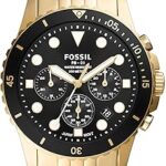 Montre homme fb 01 chrono avec bracelet en acier inoxydable fs5836, or, or
