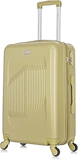 Bagage à coque rigide en abs durable et léger avec 4 roulettes silencieuses