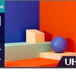 Téléviseur intelligent hisense vidaa u6 4k, uhd e6k avec dolby vision, réglage