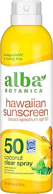 Spray d'huile de noix de coco transparente hawaïenne alba botanica spf 50. DIAYTAR COTE D'IVOIRE est une boutique en ligne généraliste qui propose plus de 300 000 références de produits. Elle est reconnue comme l'une des boutiques en ligne leaders en Côte d'Ivoire, offrant une large gamme de produits pour répondre aux besoins de ses clients. Avec une telle offre, les clients peuvent trouver tout ce dont ils ont besoin en un seul endroit.