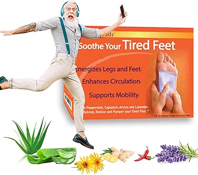 Patchs d'exercice pour les pieds en tissu bodypure | patchs adhésifs