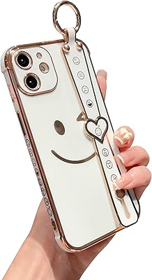 Hosgor coque pour iphone 12 avec jolie sangle joli motif de sourire. DIAYTAR COTE D'IVOIRE est la destination idéale pour faire ses achats en ligne en Cote d'Ivoire. Avec plus de 300000 références disponibles, les clients peuvent trouver tout ce dont ils ont besoin. La boutique met en avant une sélection de produits de qualité à des prix compétitifs.