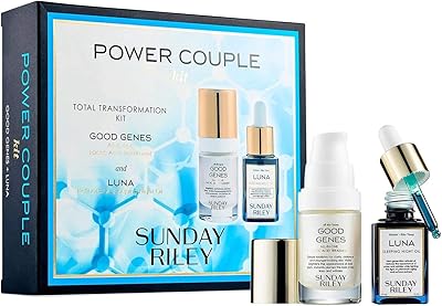 Sunday riley powercouple total transformation luna night sleep oil 15 ml, traitement tout-en-un