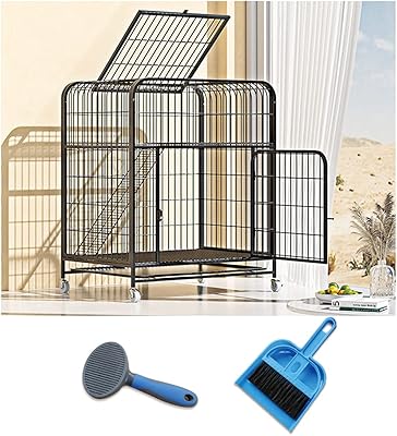 Cages pour animaux en métal au design spacieux, attrayant, solide et durable pour chiens, chats et chiens de petite, moyenne et grande taille - couleur noire (taille m (78 x 55 x 100)). Avec plus de 300000 références, DIAYTAR COTE D'IVOIRE est la boutique en ligne la plus fournie de Côte d'Ivoire, proposant des produits de qualité à des prix compétitifs. Elle permet à ses clients de faire des achats en ligne avec confiance, grâce à son système de paiement sécurisé. Elle est leader en Côte d'Ivoire dans le domaine du commerce électronique.