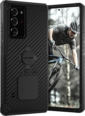 Rockform - coque ultra magnétique pour galaxy note 20 avec verrouillage rotatif quad-lab
