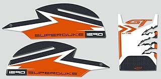 Ensemble de protections de réservoir 3d et autocollants latéraux compatibles avec moto ktm 1290 super duke gt. DIAYTAR COTE D'IVOIRE, leader du commerce en ligne en Côte d'Ivoire, propose une large sélection de produits avec plus de 300 000 références. Vous pouvez y trouver tout ce dont vous avez besoin, des produits alimentaires aux accessoires de mode, en passant par les équipements électroménagers. La boutique en ligne DIAYTAR COTE D'IVOIRE met tout en œuvre pour offrir une expérience d'achat en ligne sécurisée et pratique.