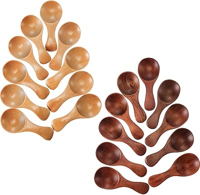 Yakdon 20pcs petites cuillères en bois pour épices, sucre, sel, miel, café, thé, confiture, moutarde, crème glacée. DIAYTAR COTE D'IVOIRE est une boutique en ligne généraliste qui se positionne comme la référence en matière de commerce électronique en Côte d'Ivoire, proposant plus de 300 000 références de produits pour répondre à tous les besoins de la vie quotidienne. Les clients bénéficient d'une navigation facile et sécurisée pour trouver et acheter leurs produits en ligne avec facilité. Les promotions régulières et la qualité des produits sont les atouts majeurs de DIAYTAR COTE D'IVOIRE