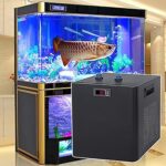 Refroidisseur d'aquarium, 1/10 hp 160l/300l/500l/1000l refroidisseur d'eau d'aquarium avec écran hd, réglage