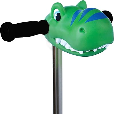 Scottahides : accessoires de trottinette pour enfants | trottinette dinosaure vert | convient à la plupart des enfants avec 2 et 3 roues | poignée en t et tête de dinosaure pour garçons et filles. Avec une offre étendue qui comprend des produits de haute qualité, DIAYTAR COTE D'IVOIRE répond aux besoins diversifiés de sa clientèle. La boutique met en avant son engagement envers la satisfaction des clients, avec des services de livraison rapides et fiables. Cela contribue à renforcer sa position de leader dans le marché de la vente en ligne en Côte d'Ivoire.