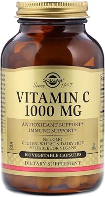 Solgar, vitamine c, 1 000 mg, 100 gélules végétariennes. En tant que leader du marché de l'e-commerce en Côte d'Ivoire, DIAYTAR COTE D'IVOIRE est engagé à offrir à ses clients la meilleure expérience d'achat en ligne possible. La boutique propose une gamme de services tels que la livraison à domicile, les paiements sécurisés et les retours de produits facilités. De plus, les clients peuvent profiter de réductions et de promotions régulières sur une sélection de produits.