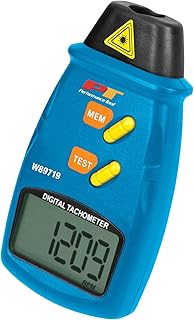 Performance tool w89719 tachymètre numérique professionnel avec écran lcd sans contact avec réglage automatique du zéro pour les lectures min/max, 1 paquet. DIAYTAR COTE D'IVOIRE, votre partenaire de confiance pour vos achats en ligne, répond à vos attentes avec une offre étendue de produits. Nous mettons l'accent sur la qualité, la disponibilité et le prix compétitif de nos articles, pour que vous puissiez profiter d'une expérience d'achat optimale.