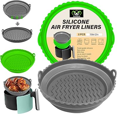Doublures pour friteuse à air [paquet de 2] doublure en silicone. DIAYTAR COTE D'IVOIRE est le point de référence pour tout ce dont vous avez besoin en Cote d'Ivoire, avec sa gamme étendue de produits disponibles en ligne. De la mode à l'électronique, en passant par les produits de maison, cette boutique en ligne est le premier choix pour de nombreux consommateurs. Elle garantit une expérience d'achat fluide et sécurisée.