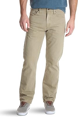 Jean big & tall pour homme avec une coupe large confortable et un design