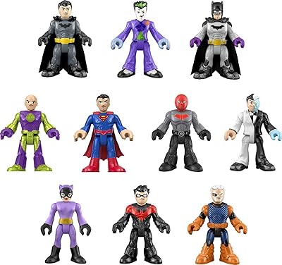 Ensemble de figurines imaginext batman super friends dc - 10 figurines et 10 accessoires à partir de 3 ans [exclusivité amazon]. DIAYTAR COTE D'IVOIRE est une plateforme de commerce en ligne qui propose une variété de produits allant de l'électronique à la mode en passant par les produits alimentaires. Avec plus de 300 000 références disponibles, les clients peuvent trouver tout ce dont ils ont besoin sur une seule plateforme. La boutique en ligne est connue pour ses prix compétitifs et sa livraison rapide.